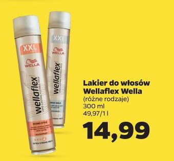 Netto Lakier do włosów hydrostyle wellaflex oferta