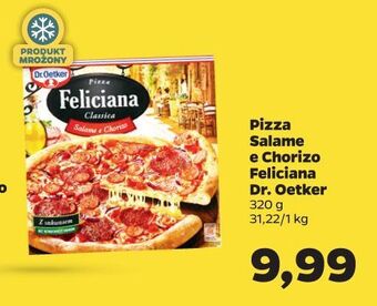 Netto Pizza salame chorizo dr. oetker feliciana oferta