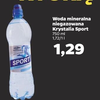Netto Woda niegazowana sport krystalia oferta