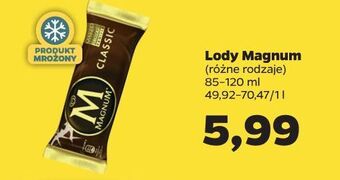 Netto Lód classic algida magnum oferta