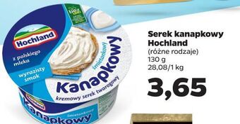 Netto Serek śmietankowy hochland kanapkowy oferta