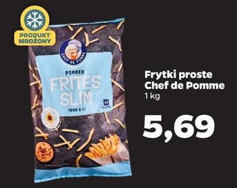 Netto Frytki proste chef pomme oferta