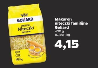 Netto Makaron nitki goliard oferta