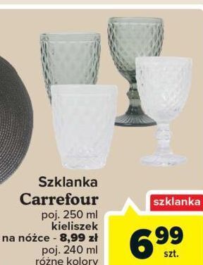 Carrefour Kieliszek na nóżce 240 ml carrefour oferta