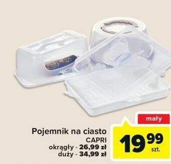 Carrefour Pojemnik na ciasto capri małe oferta