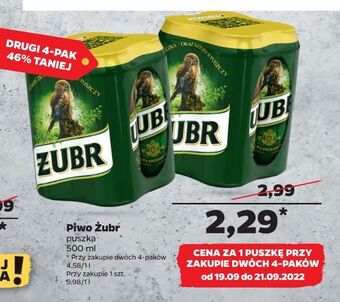 Netto Piwo żubr 1768 oferta