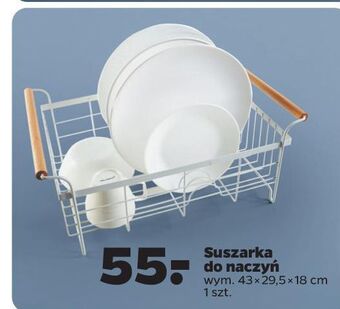 Netto Suszarka do naczyń 43 x 29.5 18 cm oferta