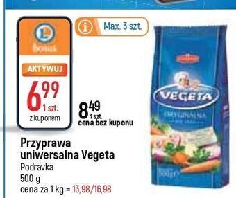 E.Leclerc Przyprawa do potraw vegeta oferta