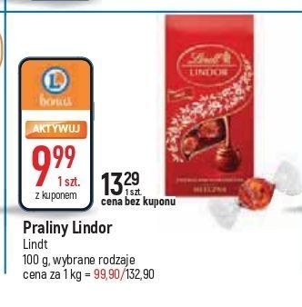 E.Leclerc Bombonierka milk lindt lindor oferta