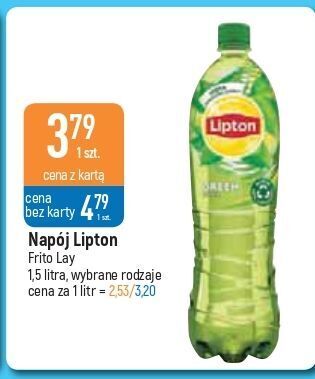 E.Leclerc Herbata mrożona classic lipton green ice tea oferta