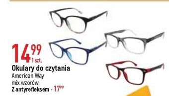 E.Leclerc Okulary do czytania z antyrefleksem ic5014br american way oferta