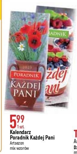 E.Leclerc Kalendarz pocztówkowy poradnik każdej pani artsezon oferta