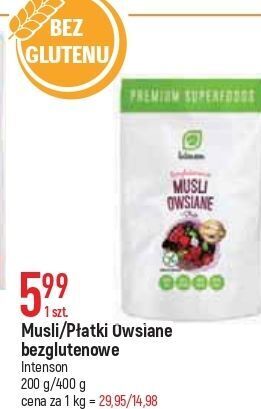 E.Leclerc Płatki owsiane intenson oferta