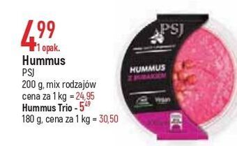 E.Leclerc Hummus z buraczkiem psj oferta