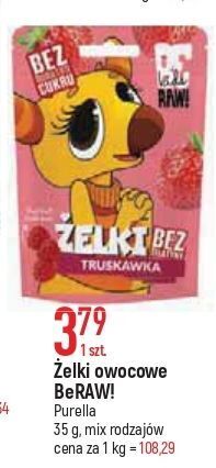 E.Leclerc Żelki o smaku truskawka be raw! oferta