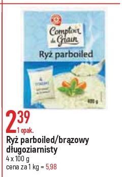 E.Leclerc Ryż parboiled wiodąca marka comptoir de grain oferta
