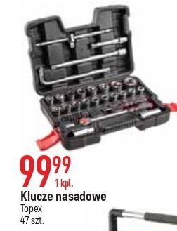 E.Leclerc Klucze nasadowe 1/2", 1/4" topex oferta