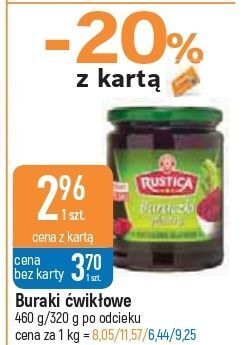 E.Leclerc Buraczki plastry wiodąca marka rustica oferta