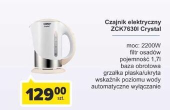Carrefour Czajnik zck7630i zelmer oferta