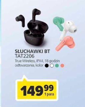 Słuchawki tat2206 czarne philips