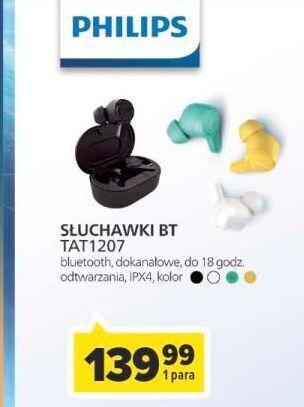 Słuchawki tat1207 białe philips