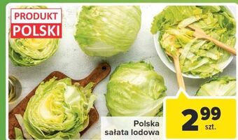 Carrefour Sałata lodowa oferta