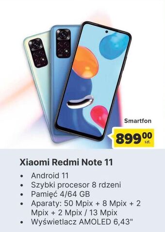 Carrefour Smartfon redmi note 11 4/64 gb xiaomi oferta