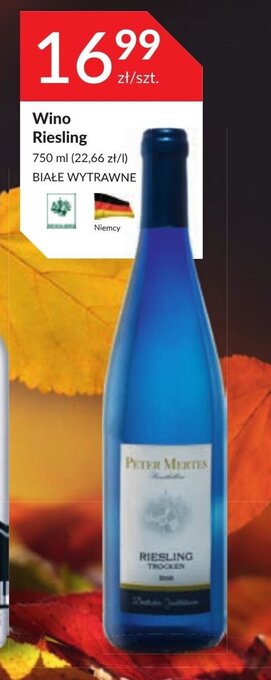 Wino Riesling 750 ml