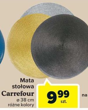 Carrefour Mata stołowa 38 cm carrefour oferta
