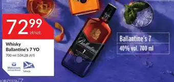 Stokrotka Whisky Ballantine's 7 YO 700 ml oferta