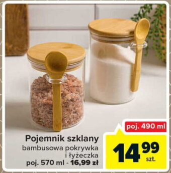 Carrefour Pojemnik szklany oferta