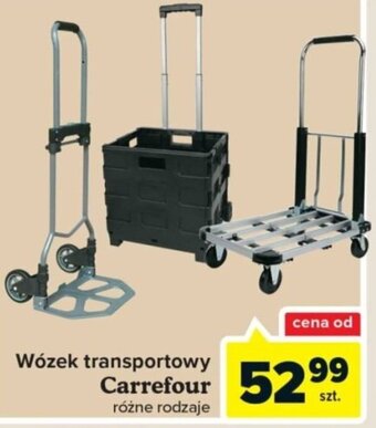 Carrefour Wózek transportowy oferta