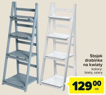Carrefour Stojak drabinka na kwiaty oferta