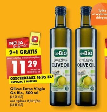 Biedronka Oliwa extra virgin bio gobio oferta