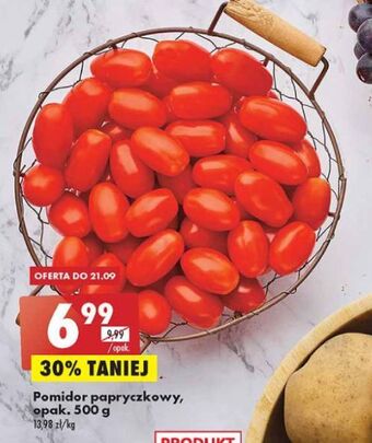 Biedronka Pomidory papryczkowe czerwone oferta