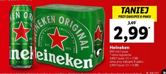 Lidl Piwo heineken oferta