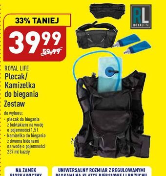 ALDI Kamizelka do biegania royal life oferta