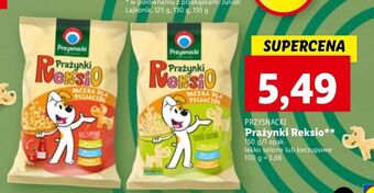 Lidl Prażynki reksio ketchup przysnacki oferta
