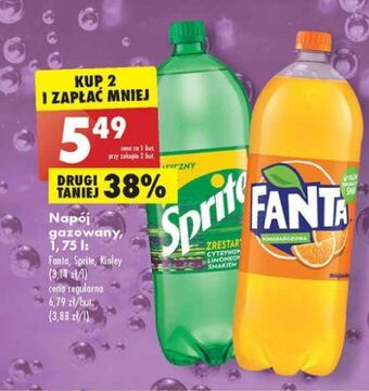Biedronka Napój tonic water kinley oferta