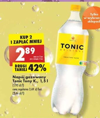 Biedronka Tonic tony k oferta