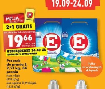 Biedronka Proszek do kolorowych i ciemnych tkanin e oferta