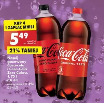 Biedronka Napój coca-cola oferta
