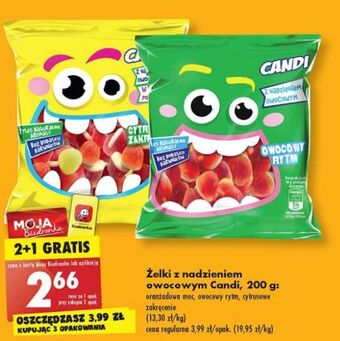 Biedronka Żelki owocowy rytm candi (biedronka) oferta
