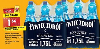 Biedronka Woda mocny gaz żywiec zdrój oferta