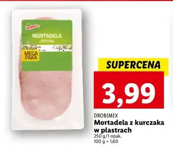 Lidl Mortadela drobiowa drobimex oferta