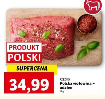 Lidl Udziec wołowy rzeźnik codzienna dostawa oferta