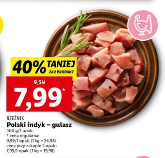 Lidl Gulasz z udźca indyka rzeźnik codzienna dostawa oferta