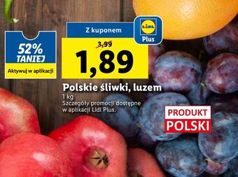Lidl Śliwki oferta