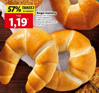 Lidl Rogal maślany oferta