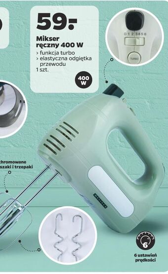 Netto Mikser ręczny 400 w oferta